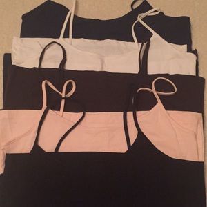 Set of 5 cami soles